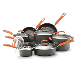 14 Pc. Hard Anodized II Cookware Set