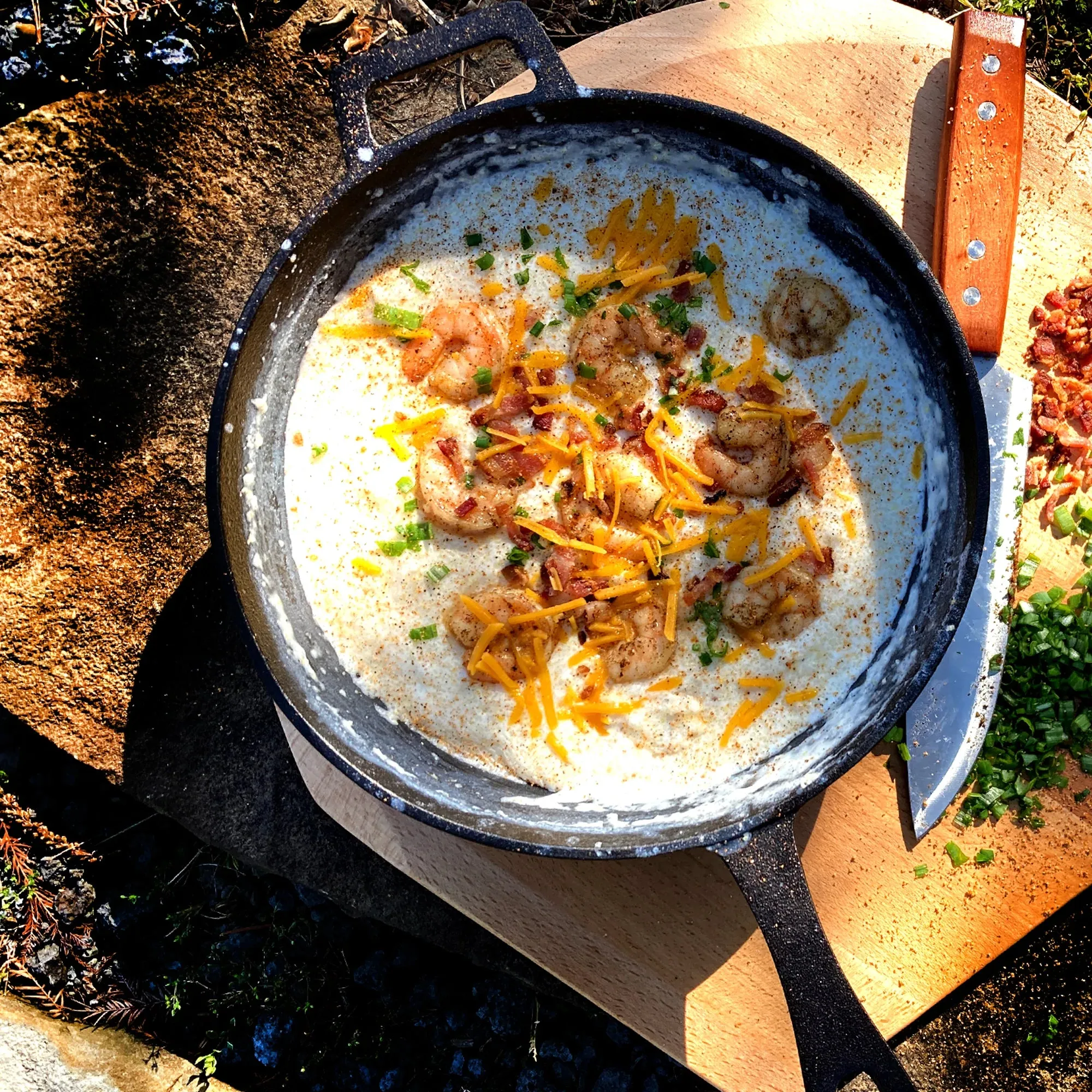 3-Qt Cast Iron Covered Skillet