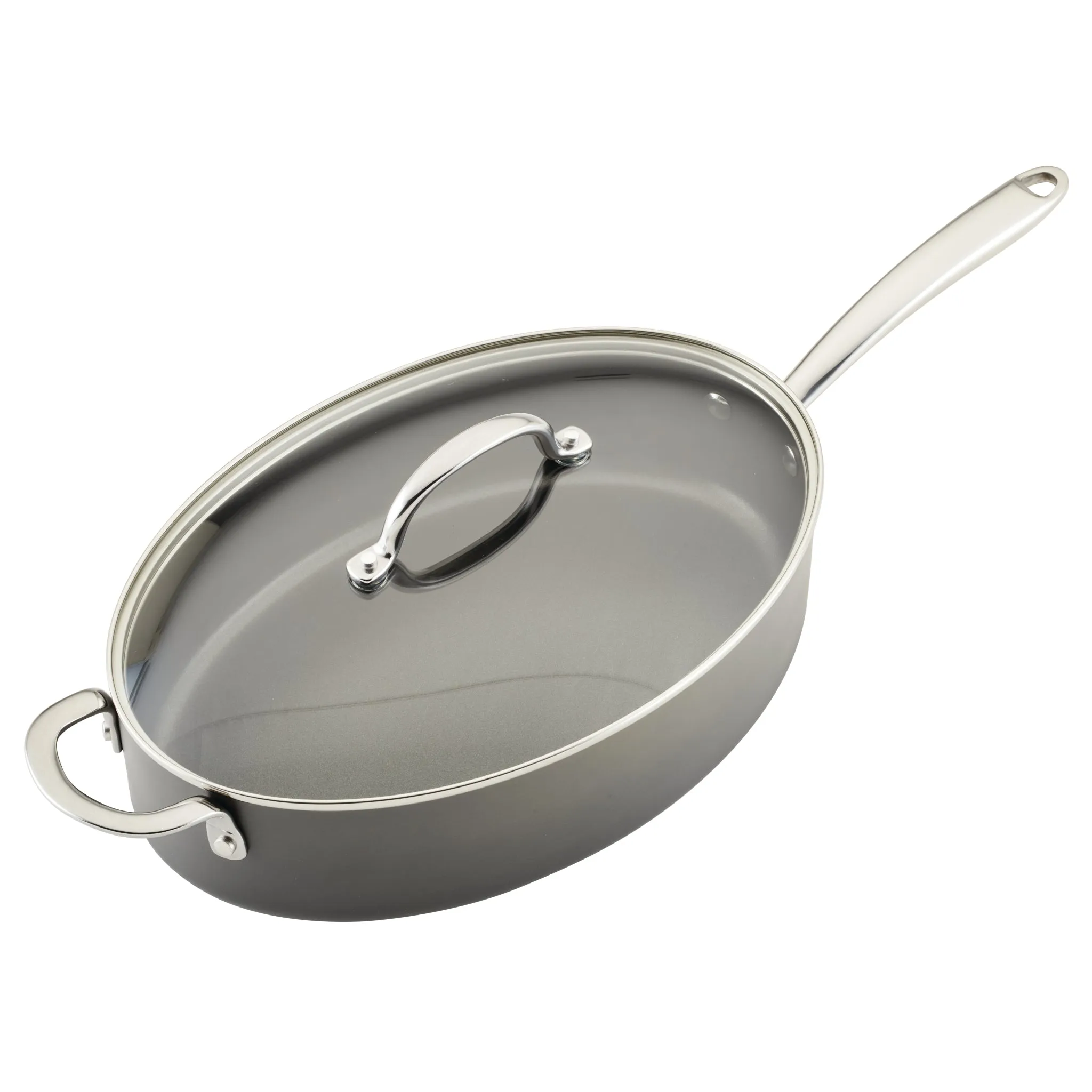 5-Quart Oval Sauté Pan with Lid