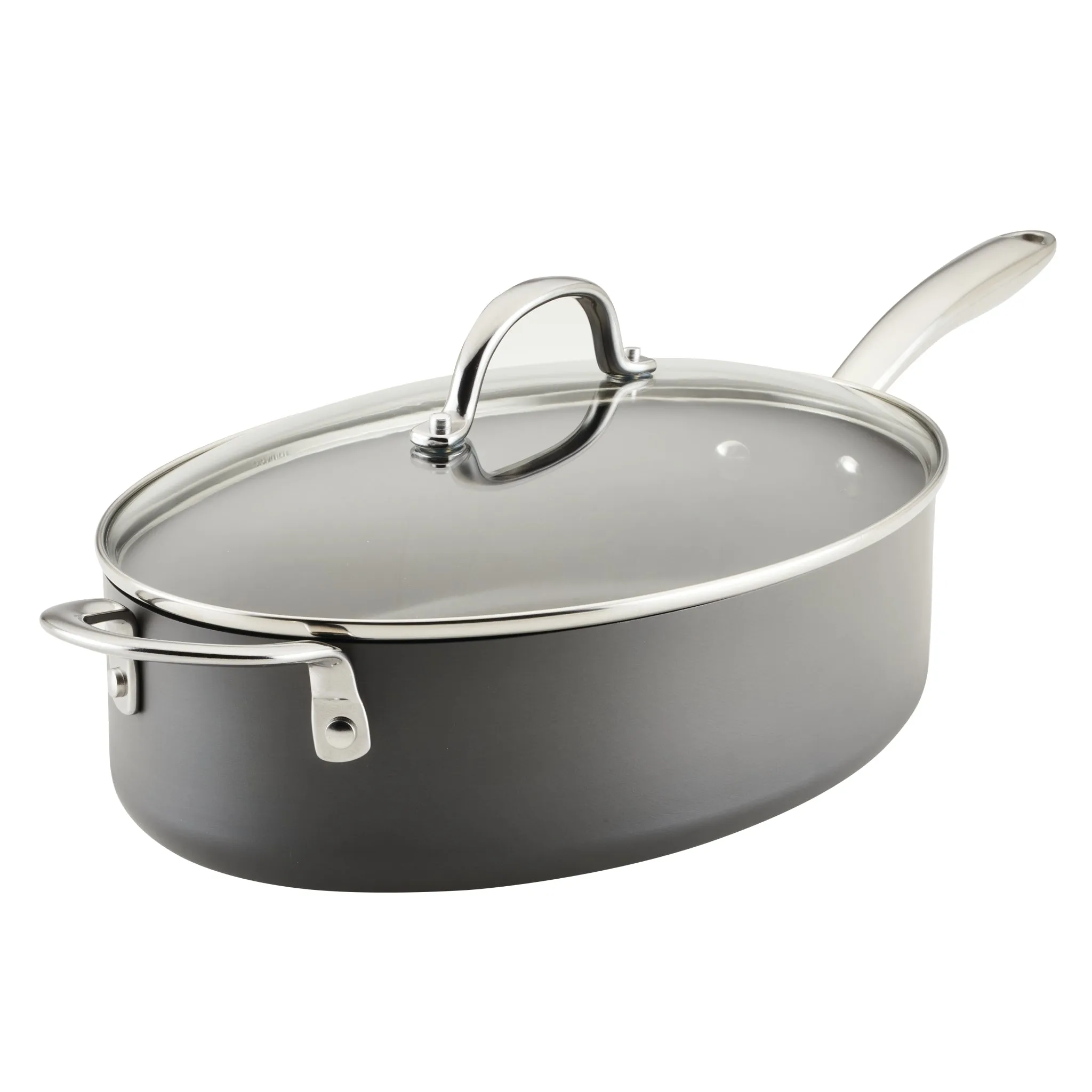 5-Quart Oval Sauté Pan with Lid