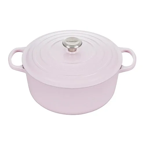 5.5qt Signature Cast Iron Round Dutch Oven Shallot