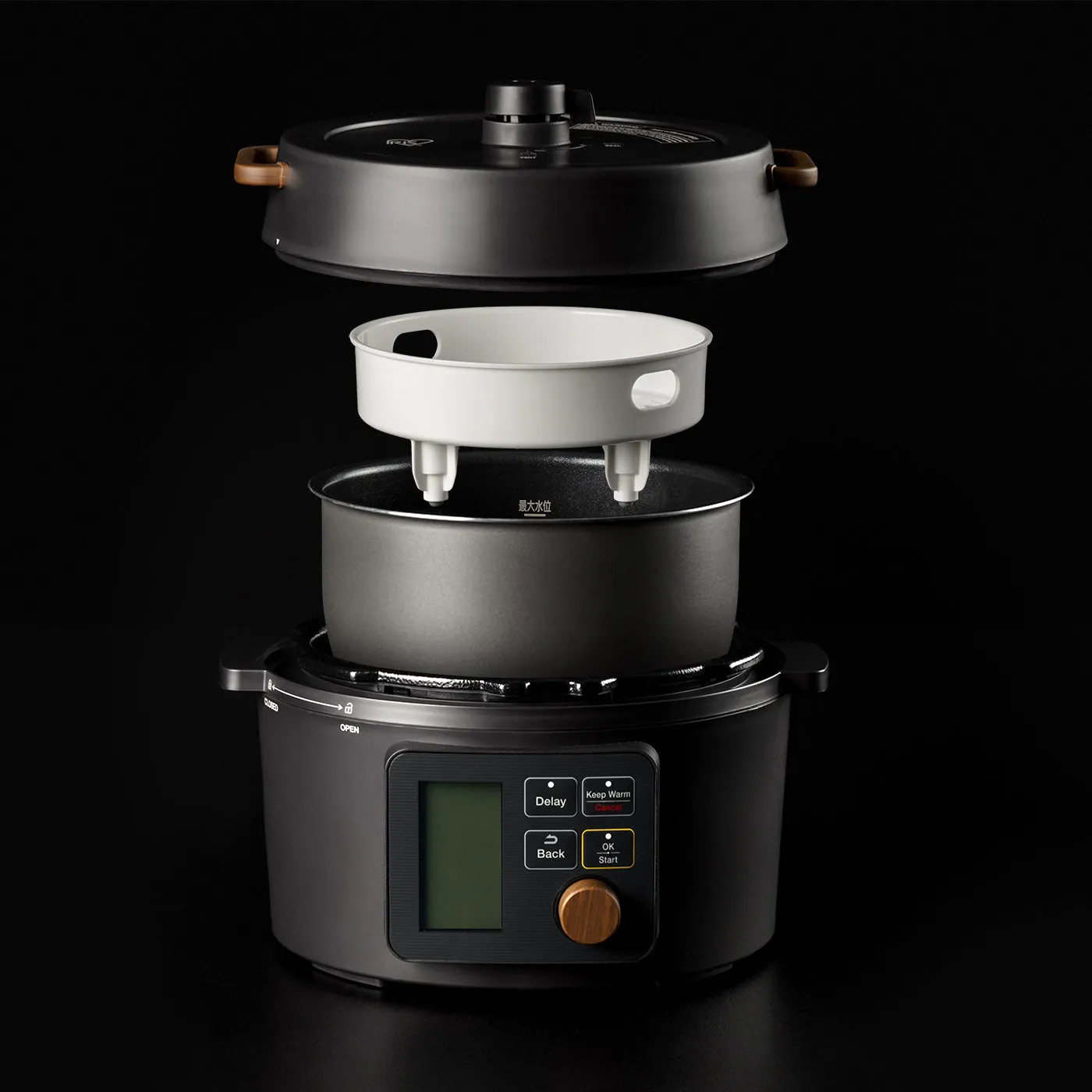 8-IN-1 Pressure Cooker / Rice Cooker with Waterless Cooking