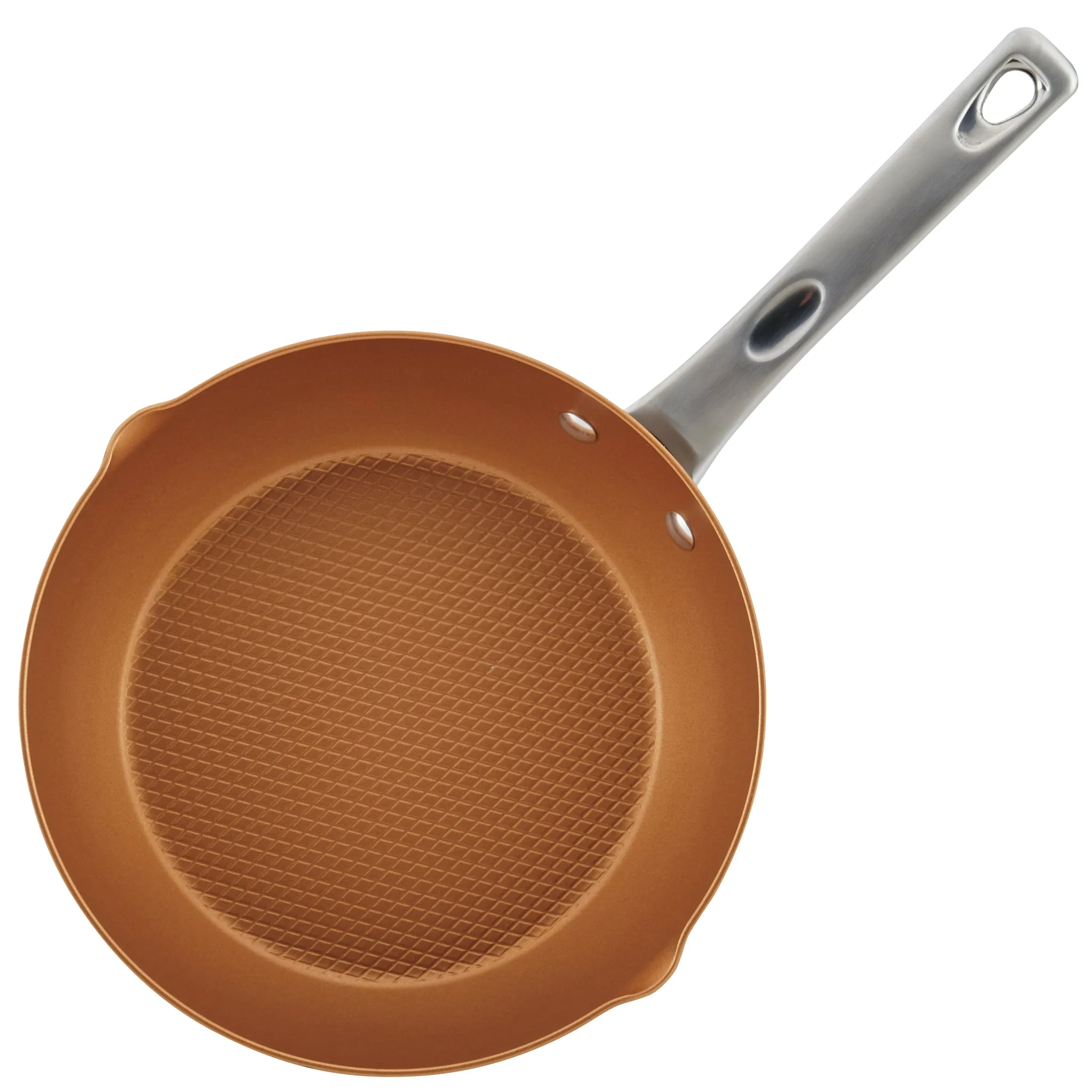 9.75-Inch Nonstick Chef Pan with Pour Spouts