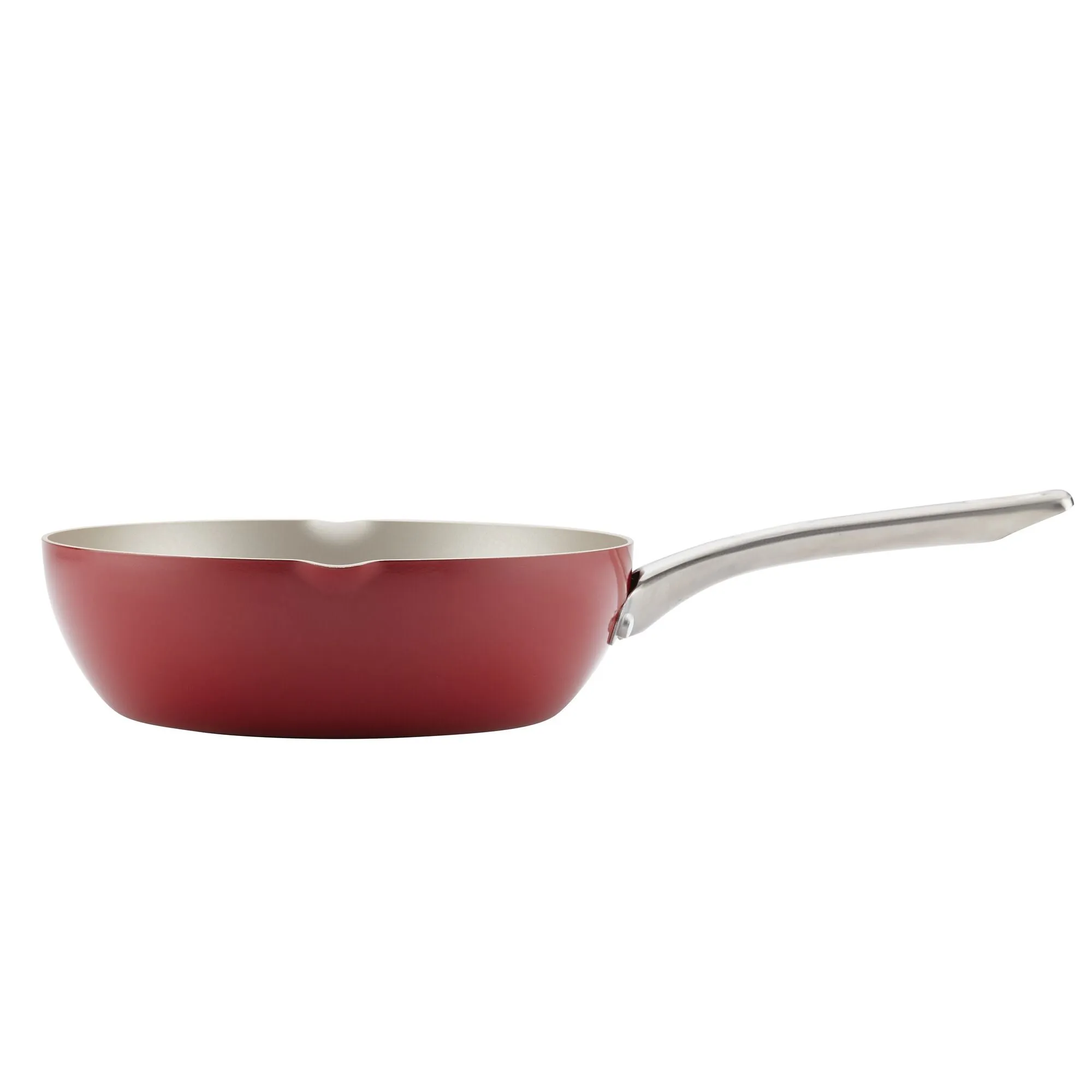 9.75-Inch Nonstick Chef Pan with Pour Spouts