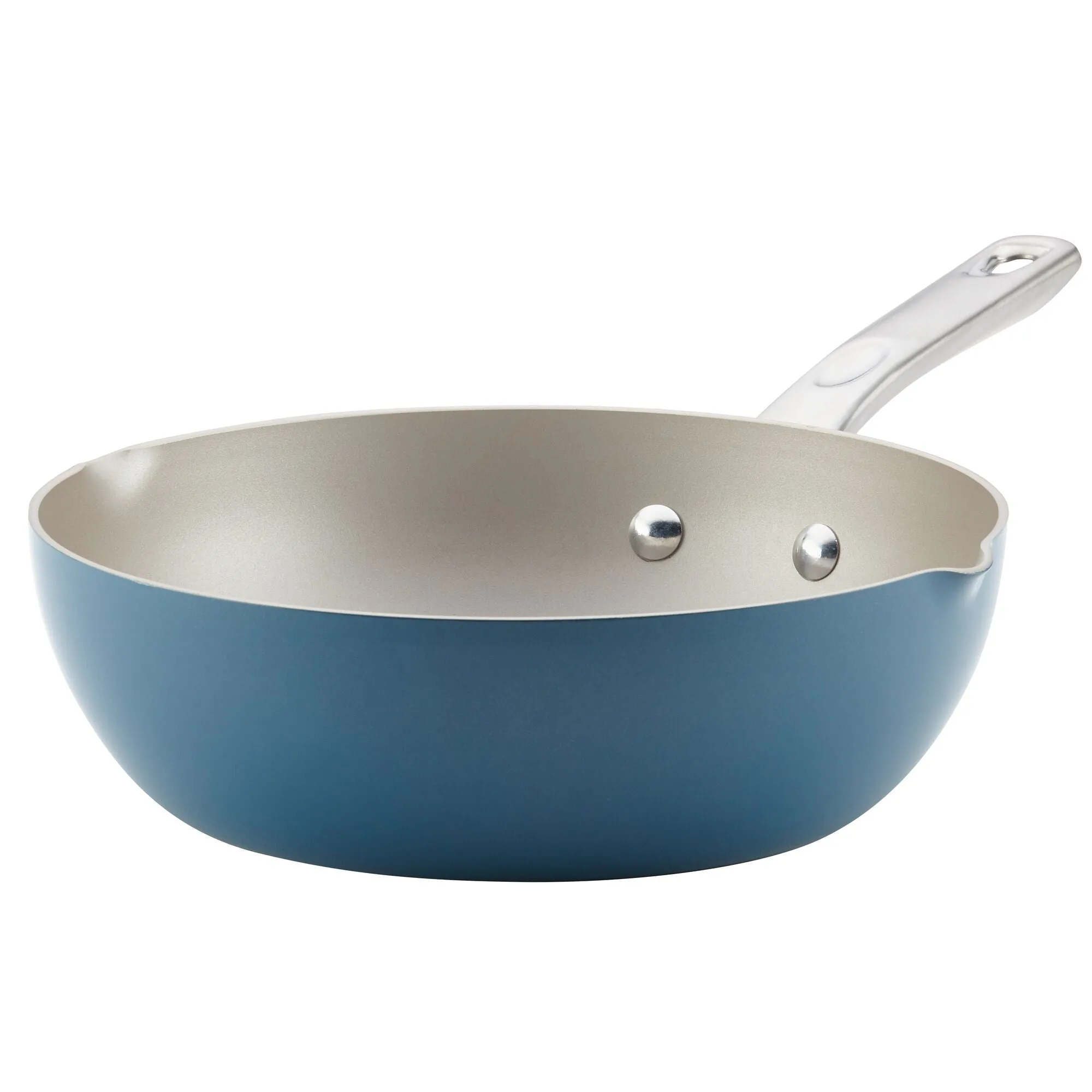 9.75-Inch Nonstick Chef Pan with Pour Spouts