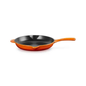 9" Traditional Cast Iron Skillet, Flame