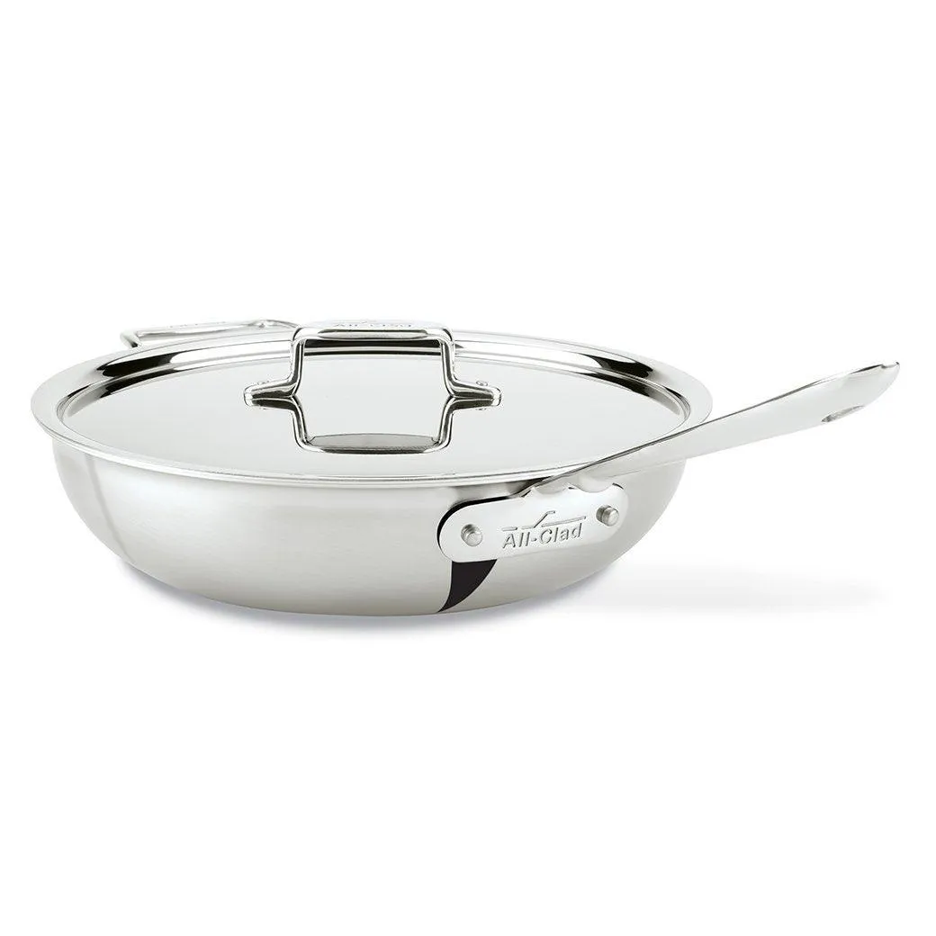 All-Clad D5 Brushed Stainless Steel 4qt. Weeknight Pan