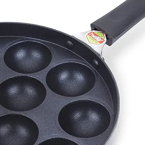 Anjali - DAL12 Diamond Series Aluminium Appa Patra (Black)