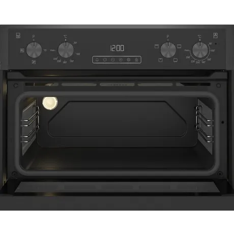 Blomberg RODN9202DX Built In Electric Double Oven Dark Steel