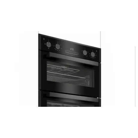 Blomberg RODN9202DX Built In Electric Double Oven Dark Steel