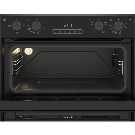 Blomberg ROTN9202DX Built In Electric Double Oven Dark Steel