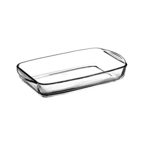 Borcam 2.75Lt Rectangular Casserole Clear