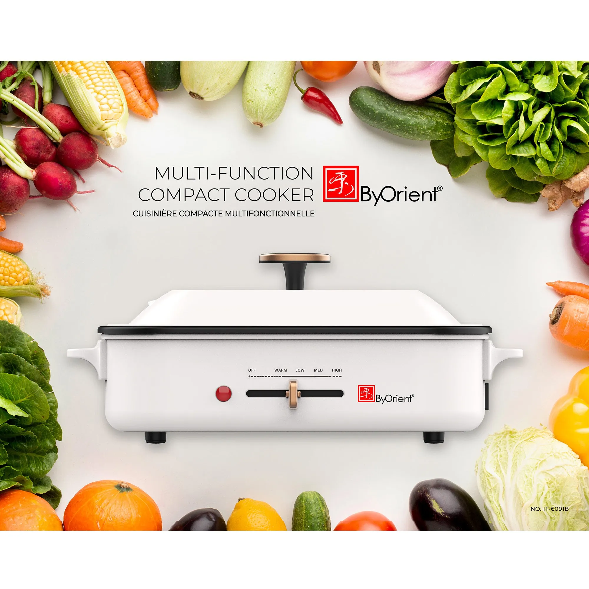 ByOrient Multi-Function Compact Cooker BO-IT-6091