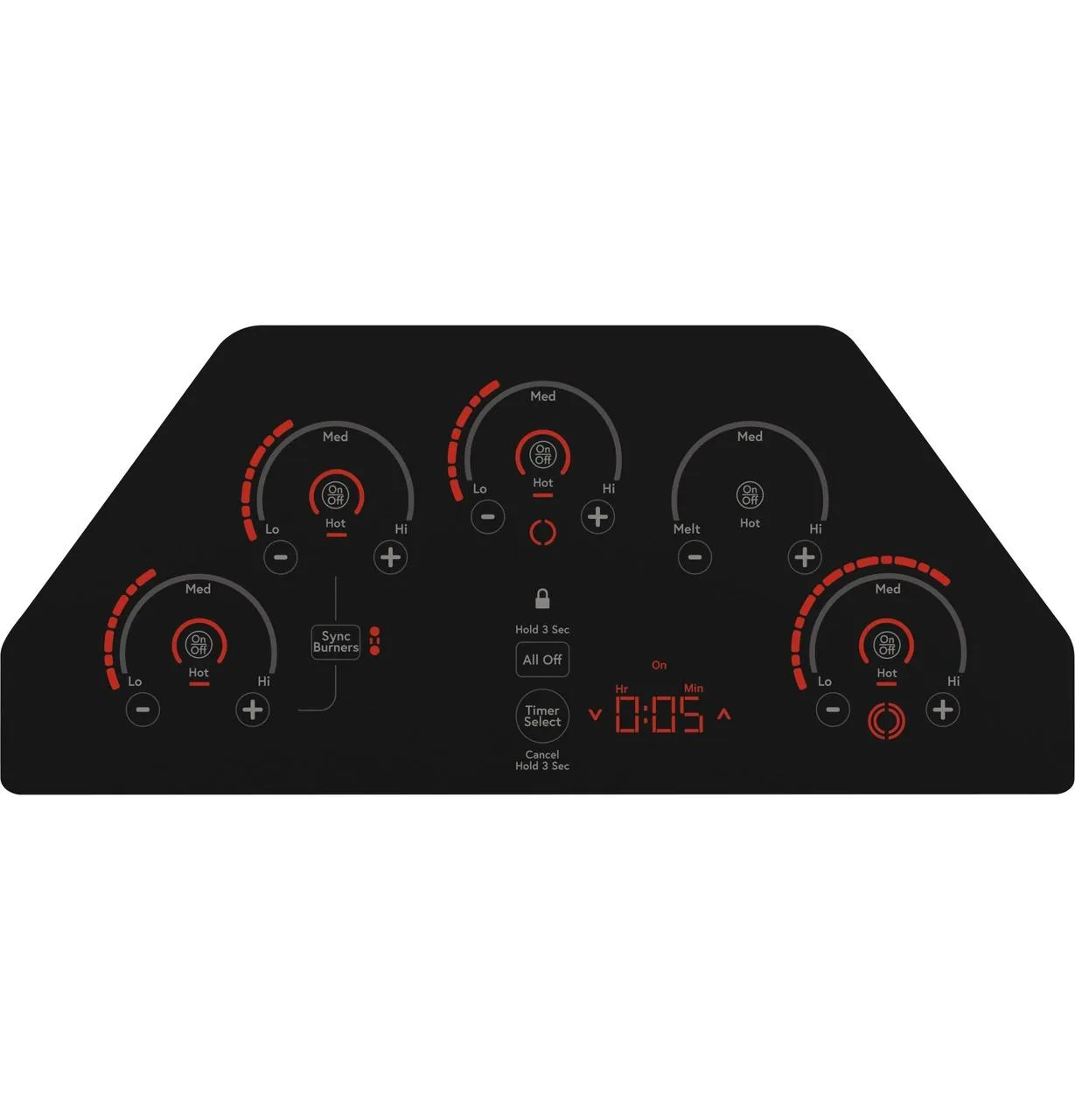 Caf(eback)™ 36" Touch-Control Electric Cooktop