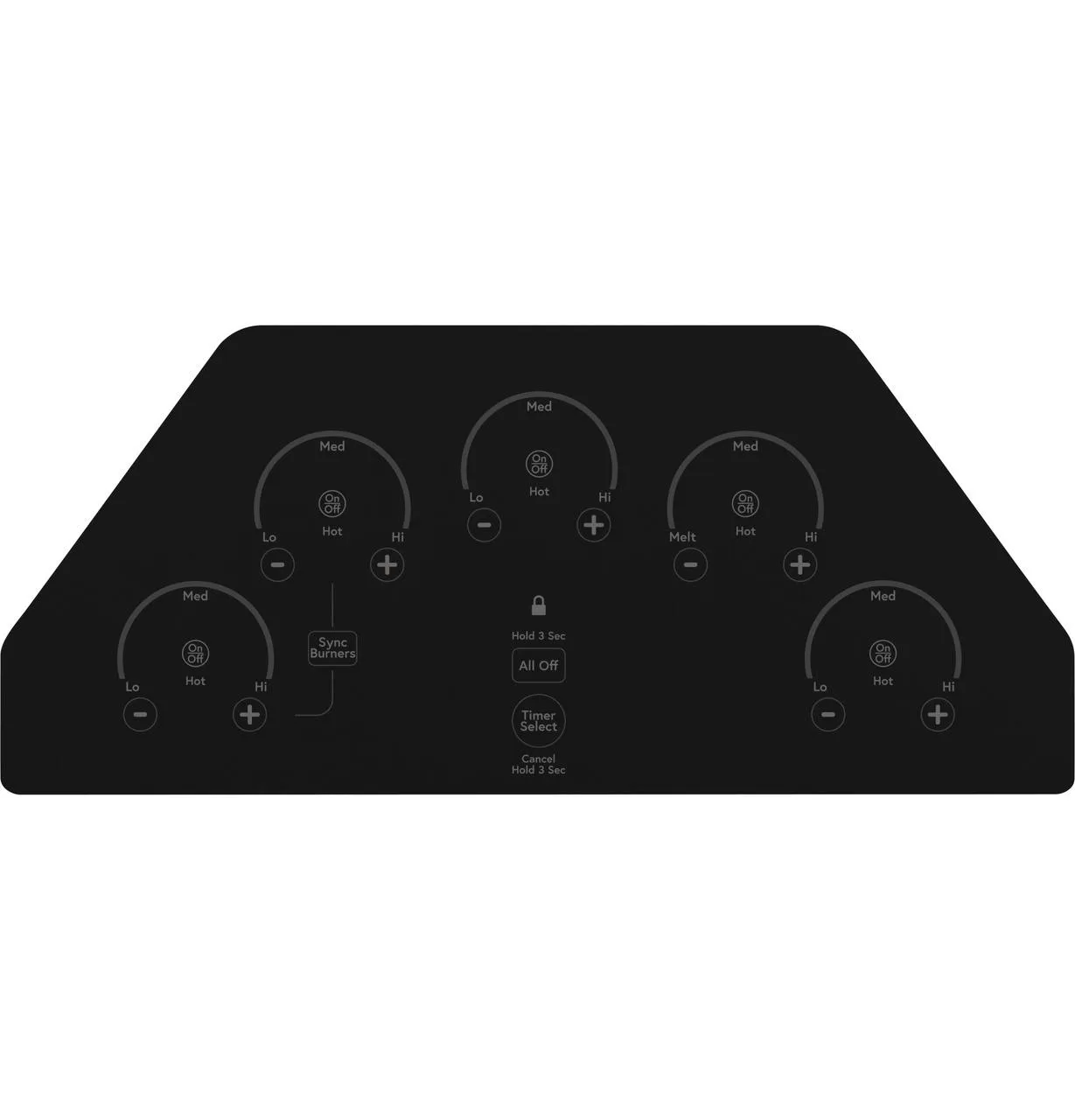 Caf(eback)™ 36" Touch-Control Electric Cooktop