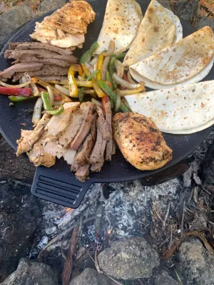 Cast Iron Camper's Discada