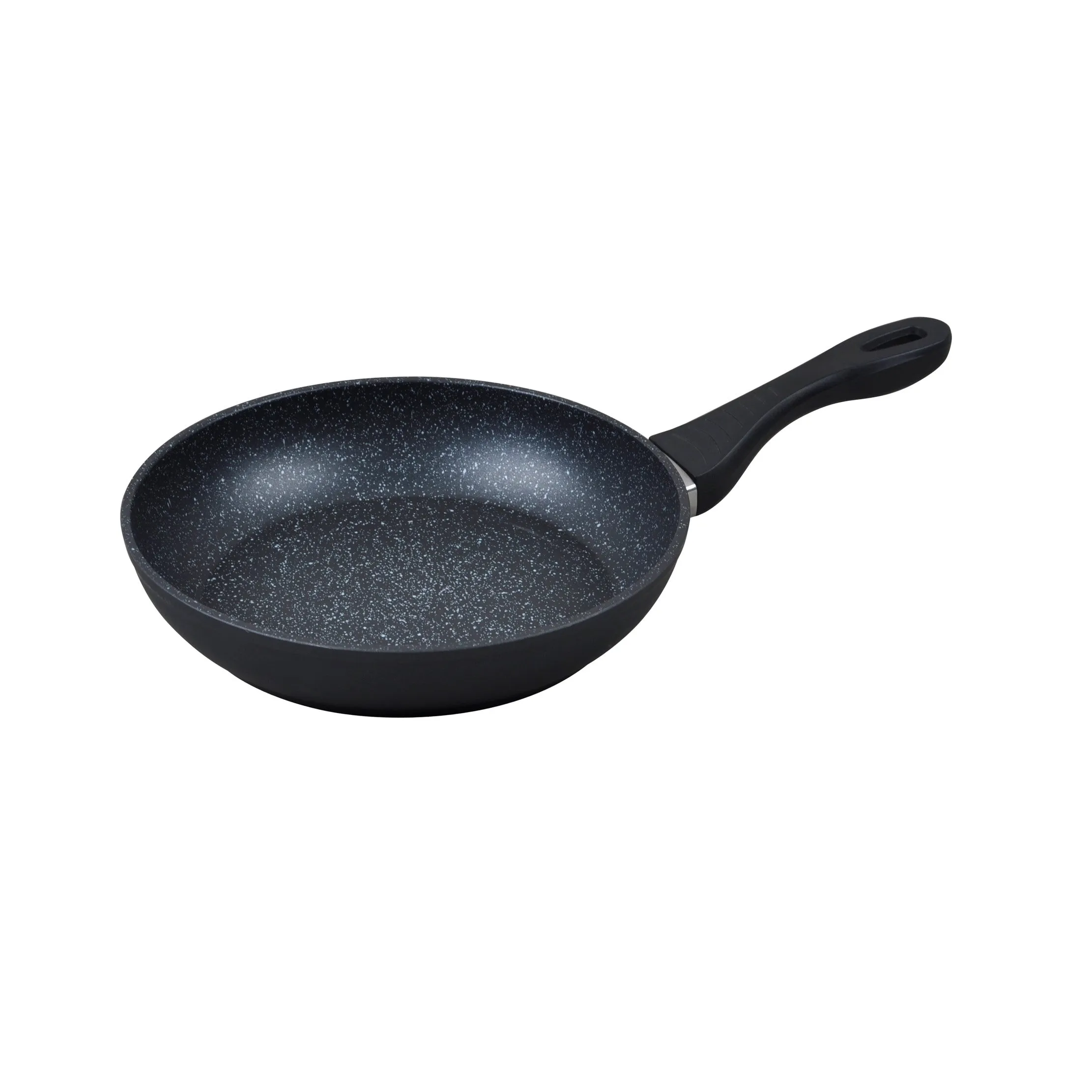 Commichef Cast Aluminium 24cm Forged Frying Pan - Black