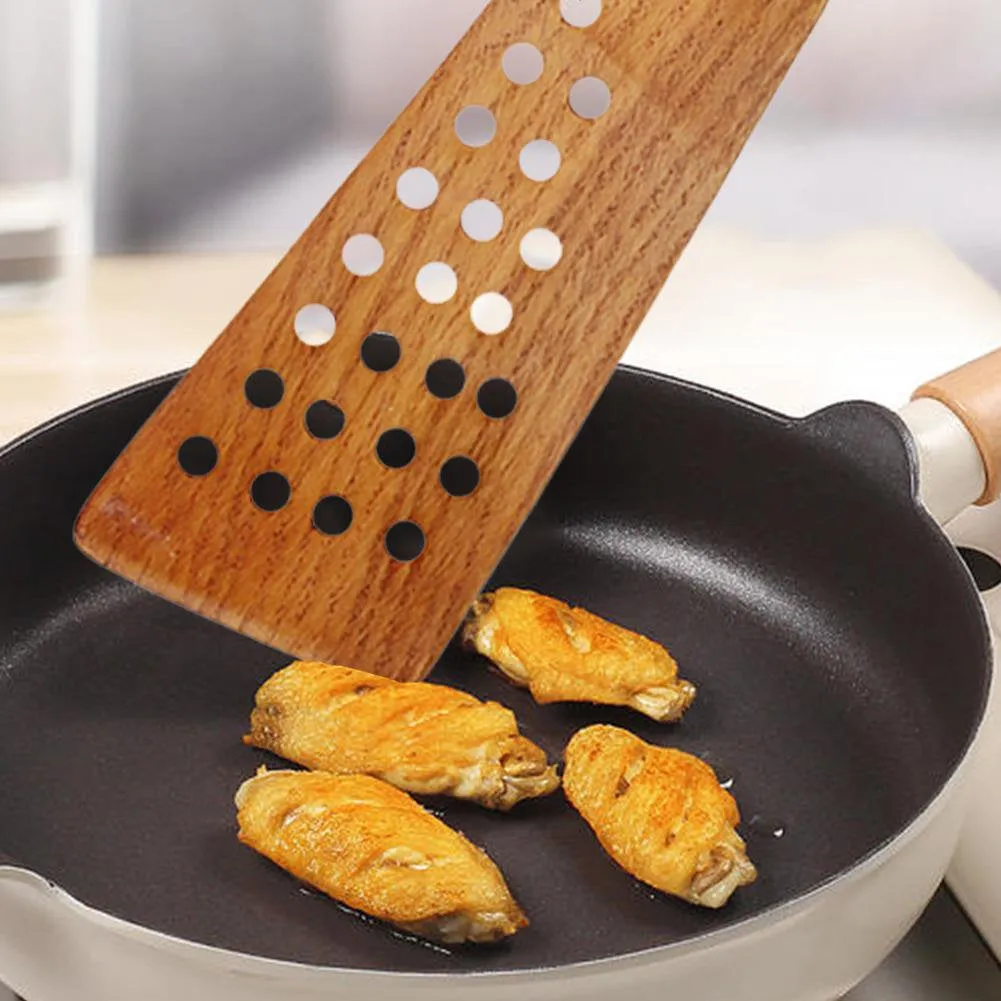 Cooking Spatula Utensil | Wood Spoon Set | Wooden Spatula| Wood Shovel For Non-stick Pan | Rice Spoon | Kitchen Cooking Tool | Cookware Tool