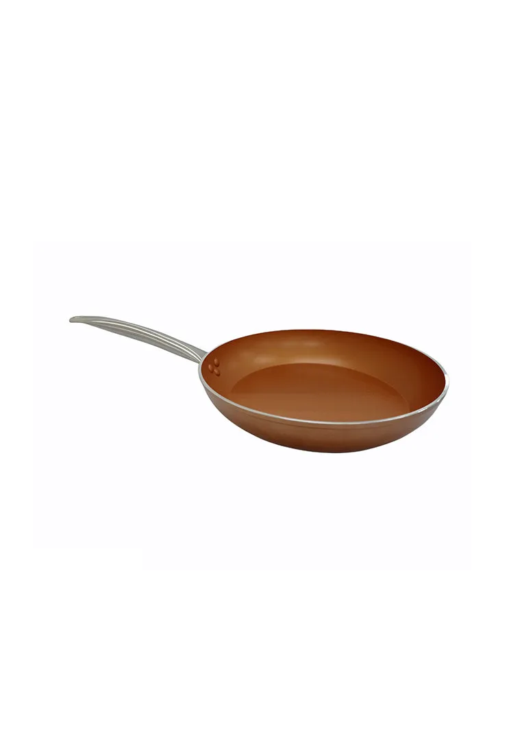 Copper Forged Frypan With Stainless Steel Handle