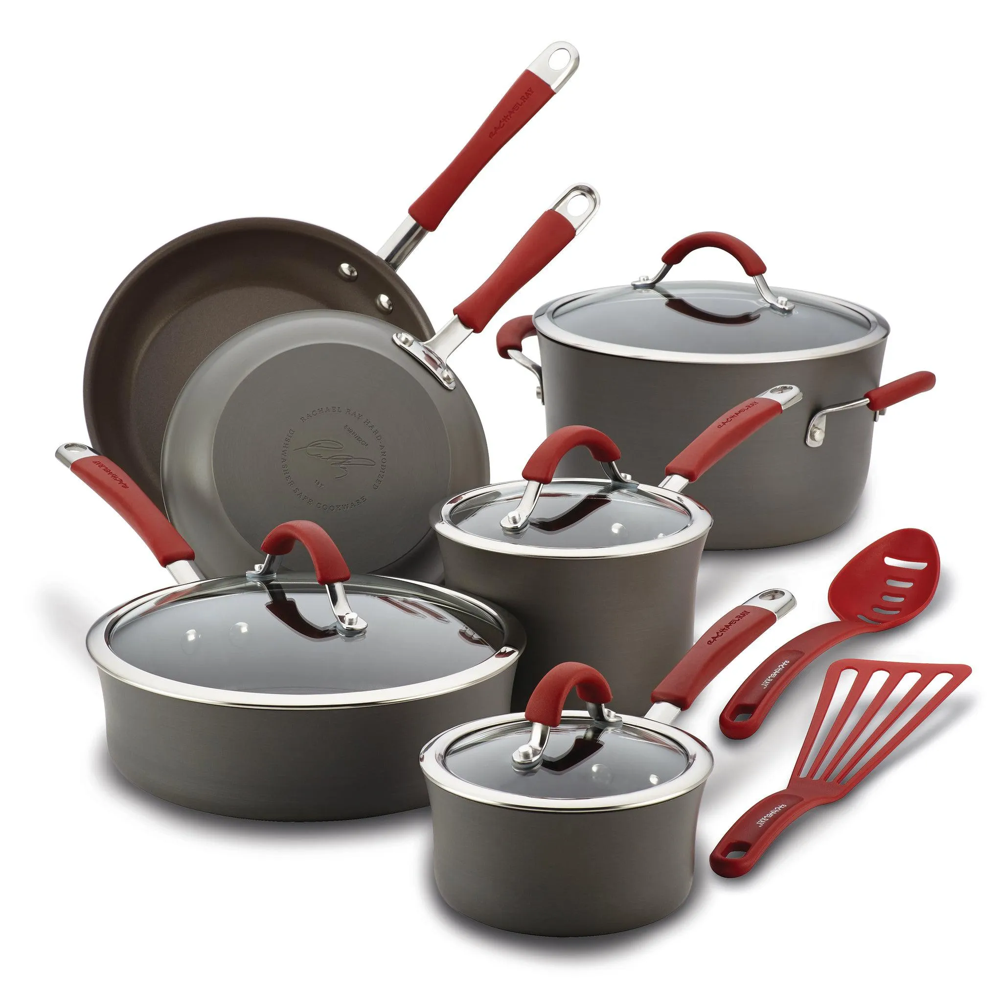 Cucina Hard Anodized 12-Piece Cookware Set