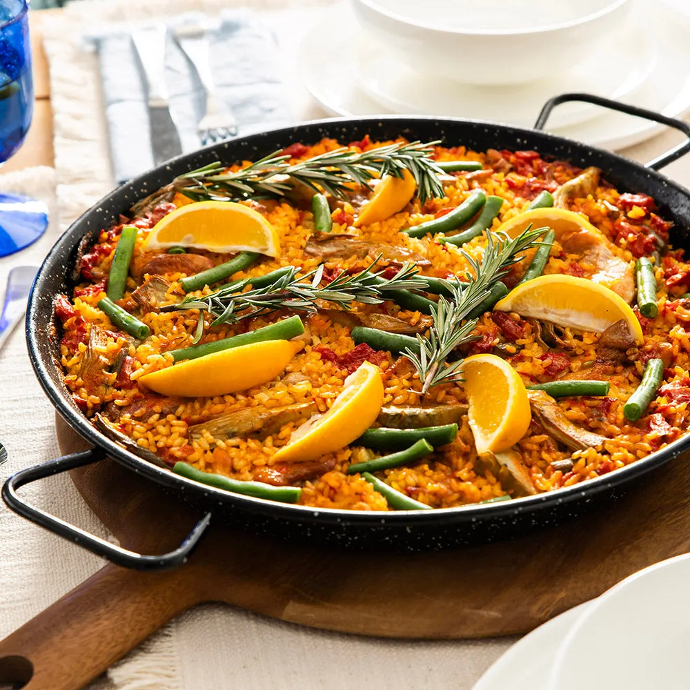 Enamel Paella Pan 32cm