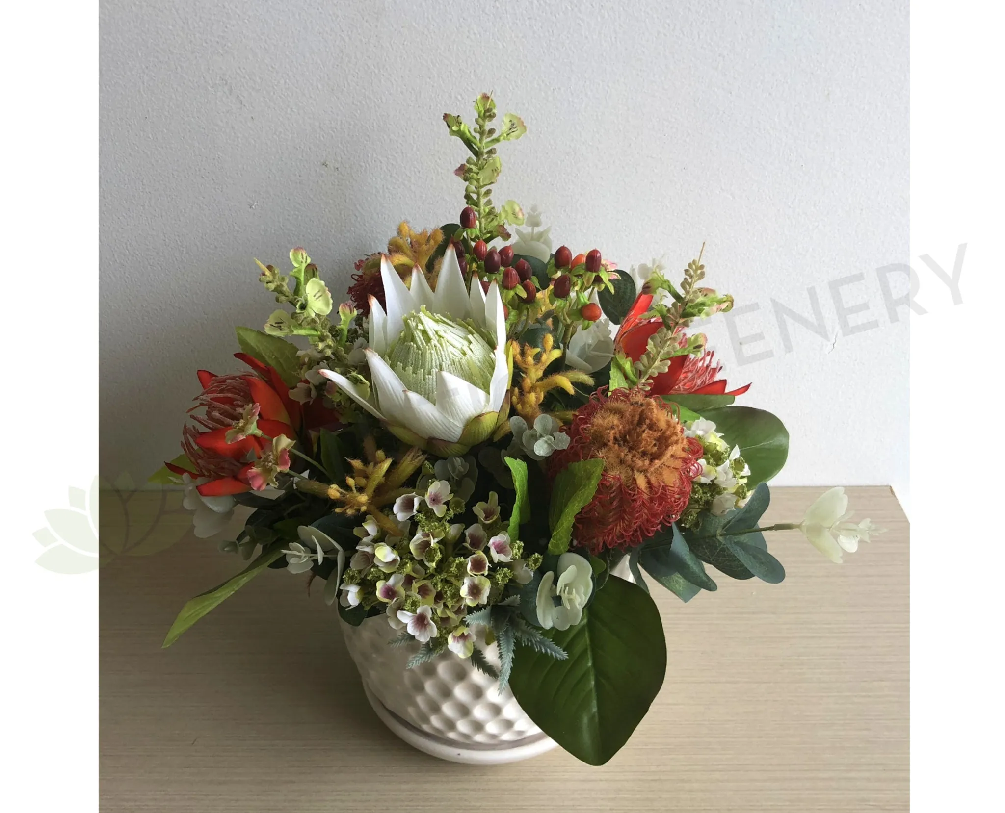 FA1064 - Native Flowers Arrangement (35cm Height)