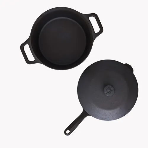 Four-Piece Cast Iron Cookware Set