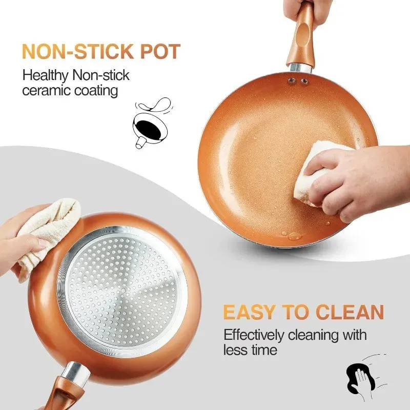 Granite Pots and Pans Nonstick Set