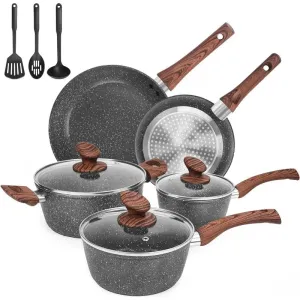 Granite Pots and Pans Nonstick Set