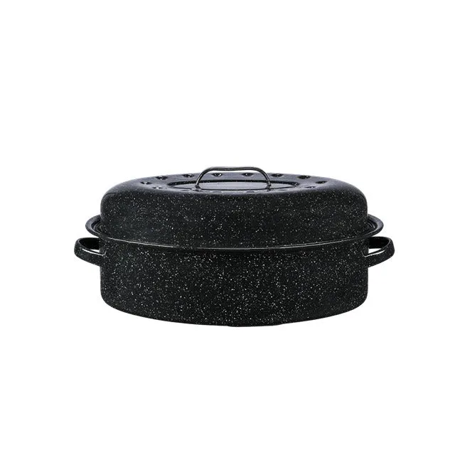 Graniteware Covered Roaster