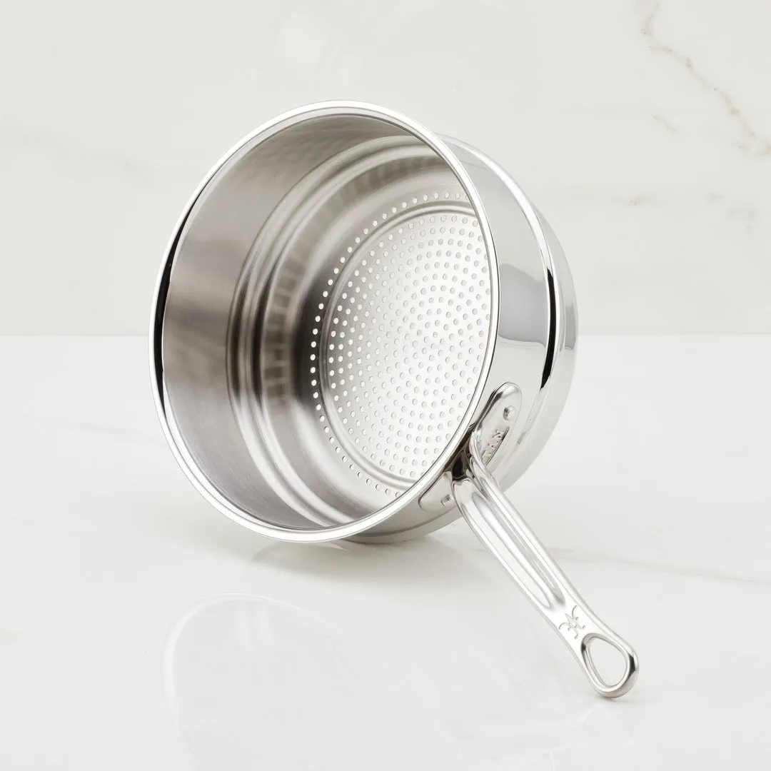 Hestan Provisions Stainless Steel Steamer Insert, 3-Quart