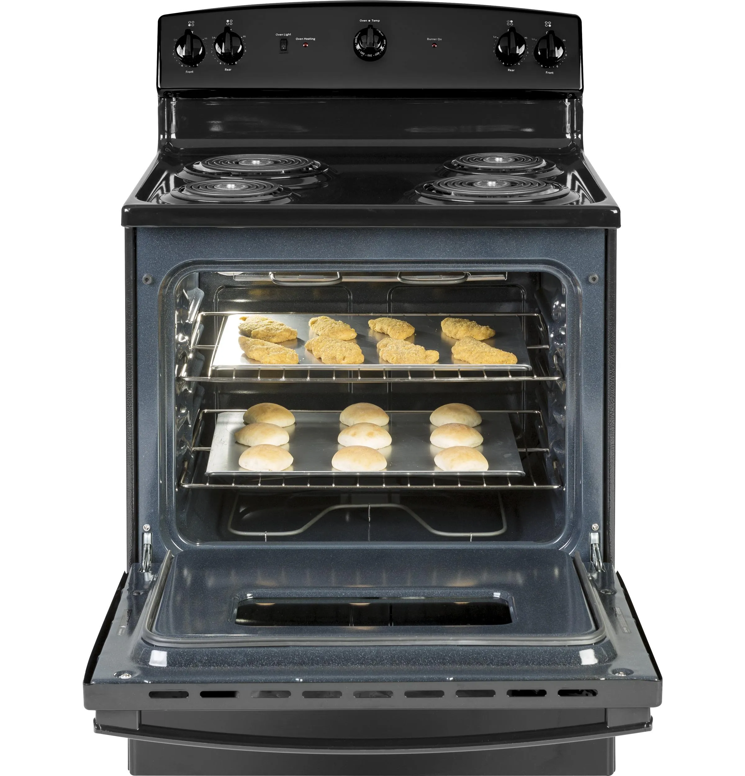 JBS160DMBB GE® ENERGY STAR® 30" Free-Standing Electric Range