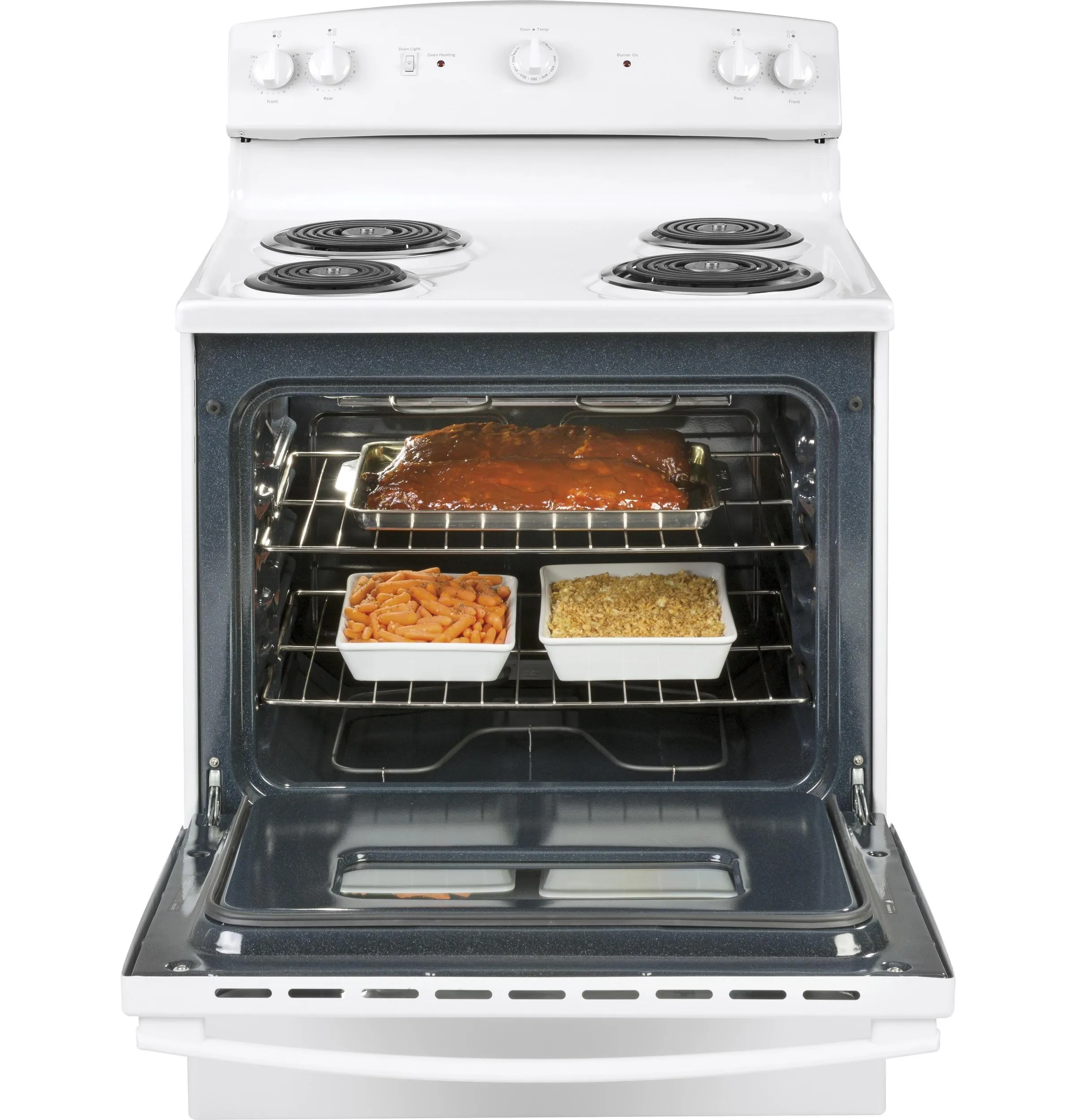 JBS160DMWW GE® ENERGY STAR® 30" Free-Standing Electric Range