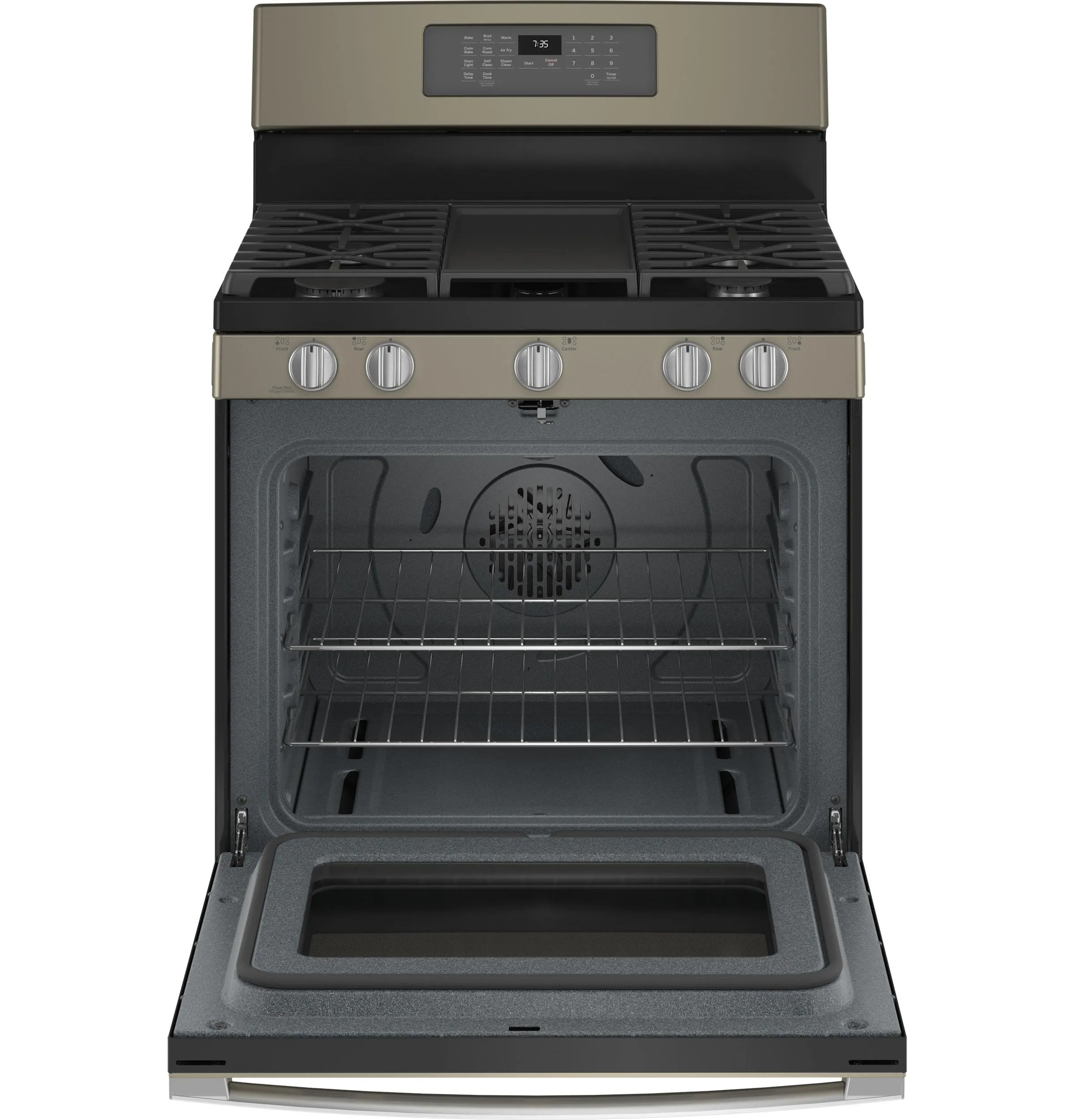 JGB735EPES GE® 30" Free-Standing Gas Convection Range with No Preheat Air Fry