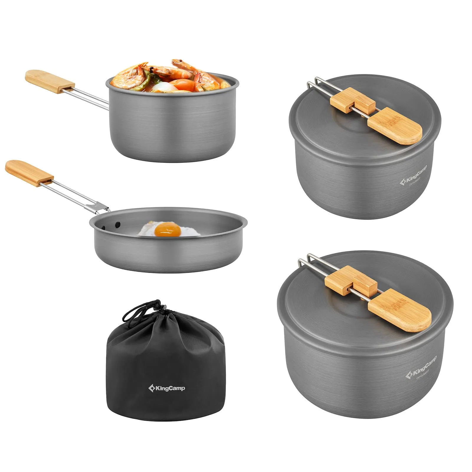 KingCamp NIGHTSTALKER Camping Cookware Set