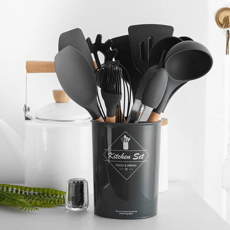 Kitchenware Cooking Utensils Set Non-stick Cookware Kitchen Tool Set