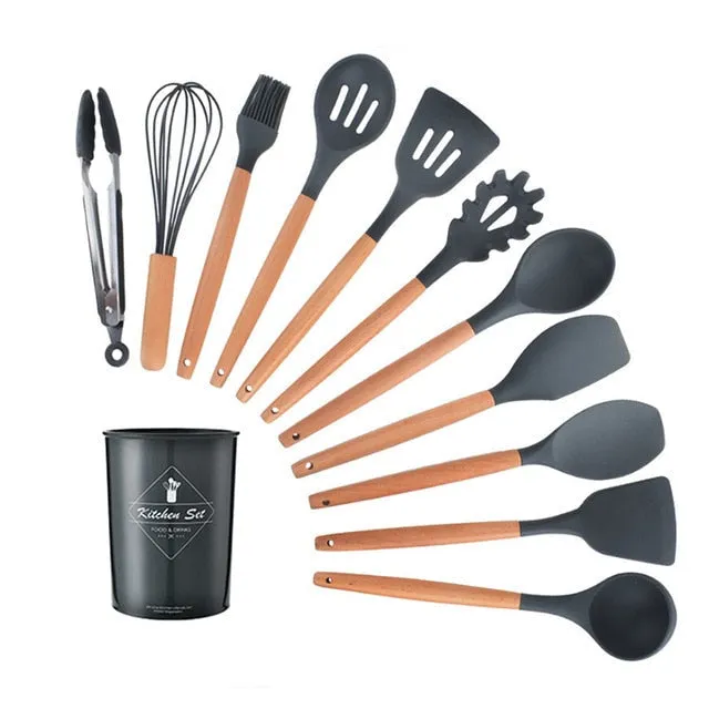 Kitchenware Cooking Utensils Set Non-stick Cookware Kitchen Tool Set