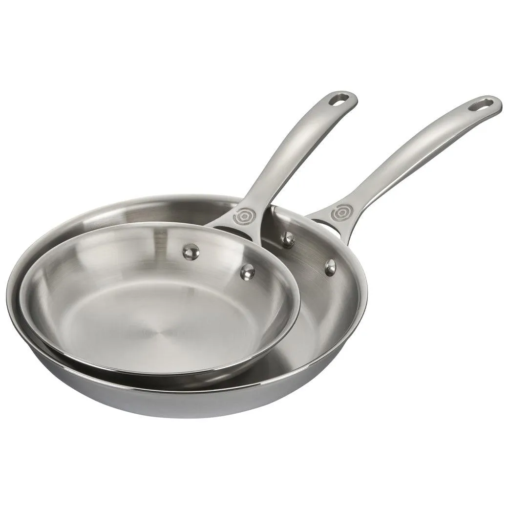 Le Creuset 2 Piece Set (8″ Fry Pan & 10″ Fry Pan)