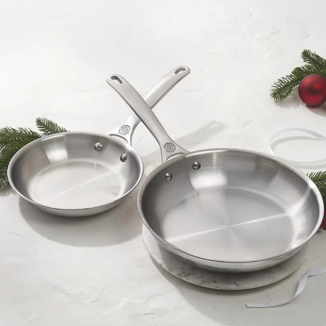 Le Creuset 2 Piece Set (8″ Fry Pan & 10″ Fry Pan)