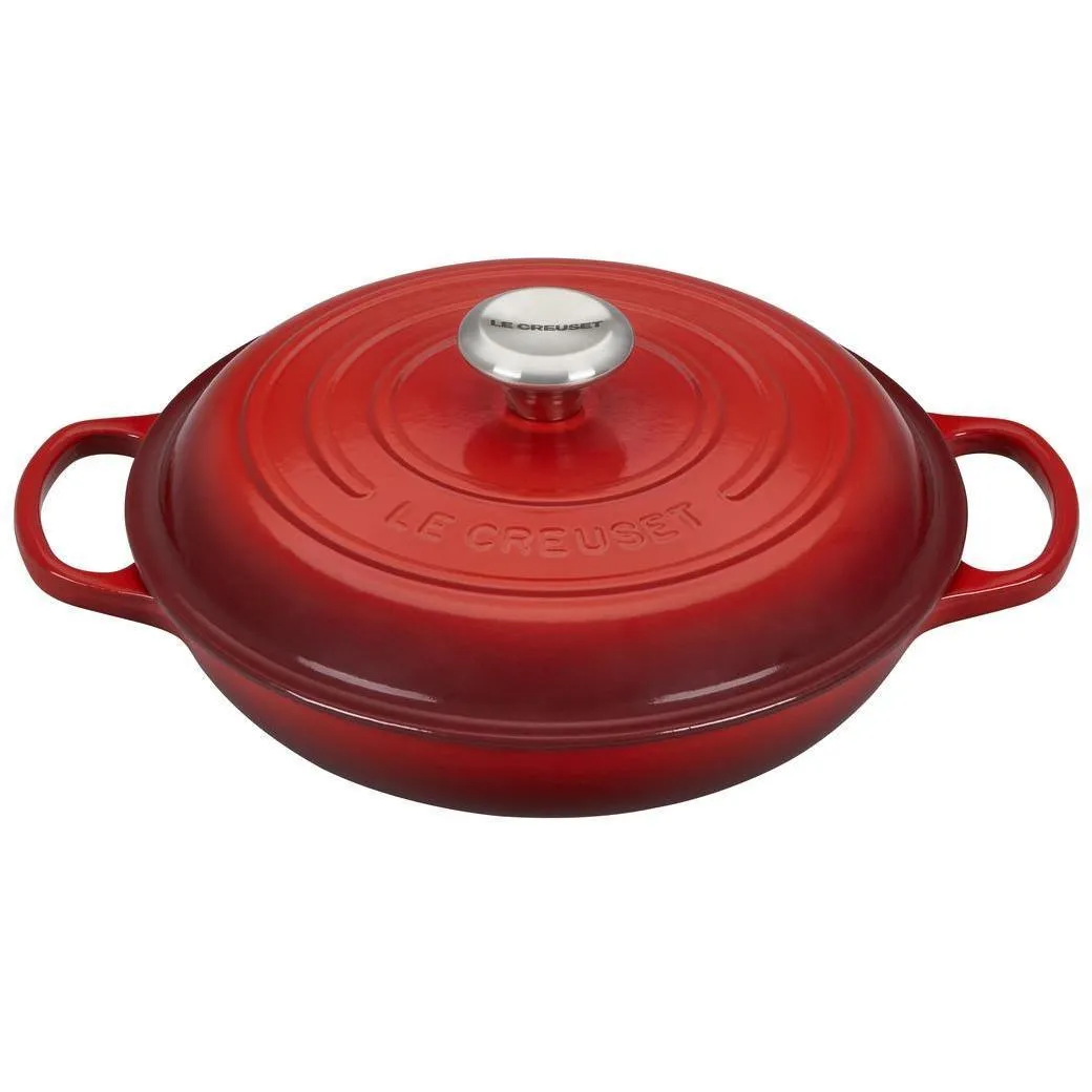 Le Creuset 2.25 qt Enameled Cast Iron Signature Braiser