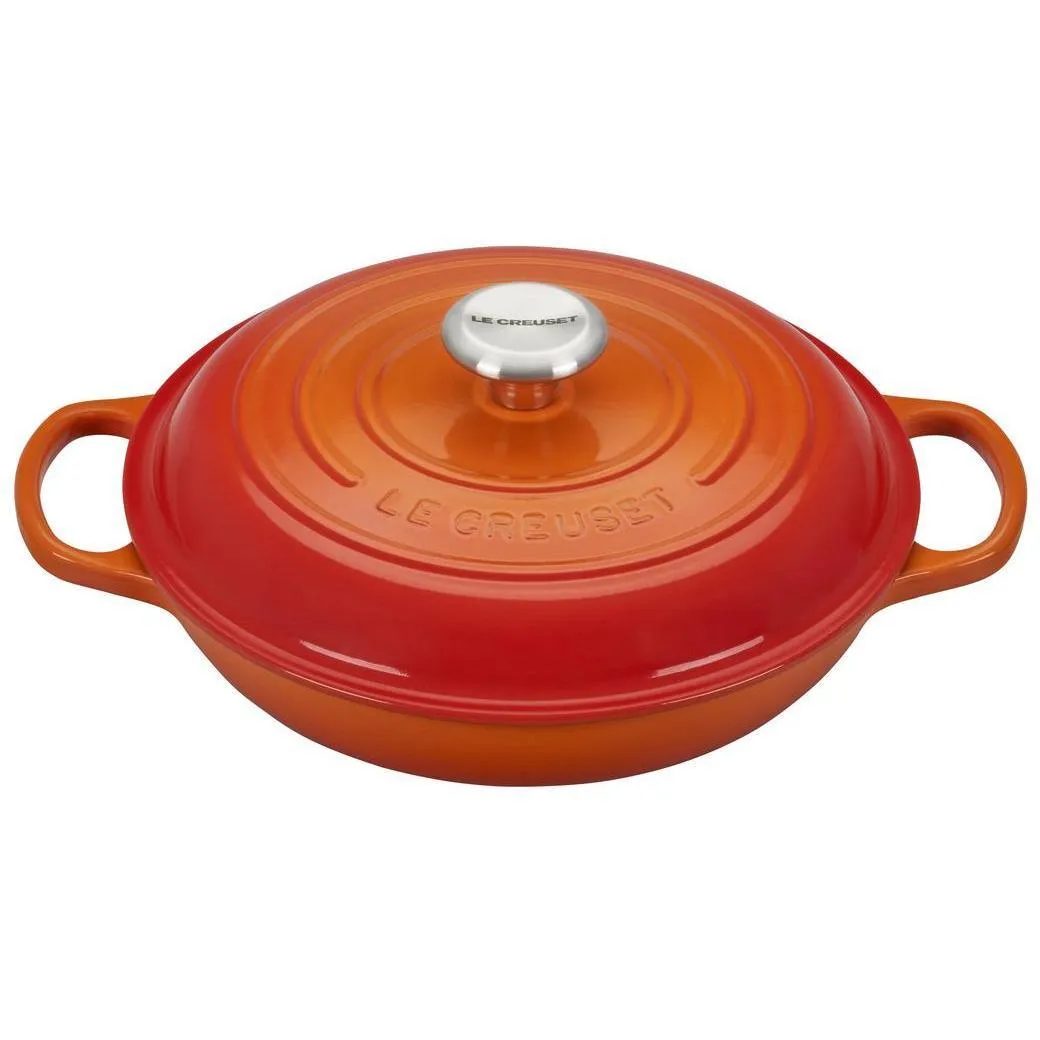 Le Creuset 2.25 qt Enameled Cast Iron Signature Braiser