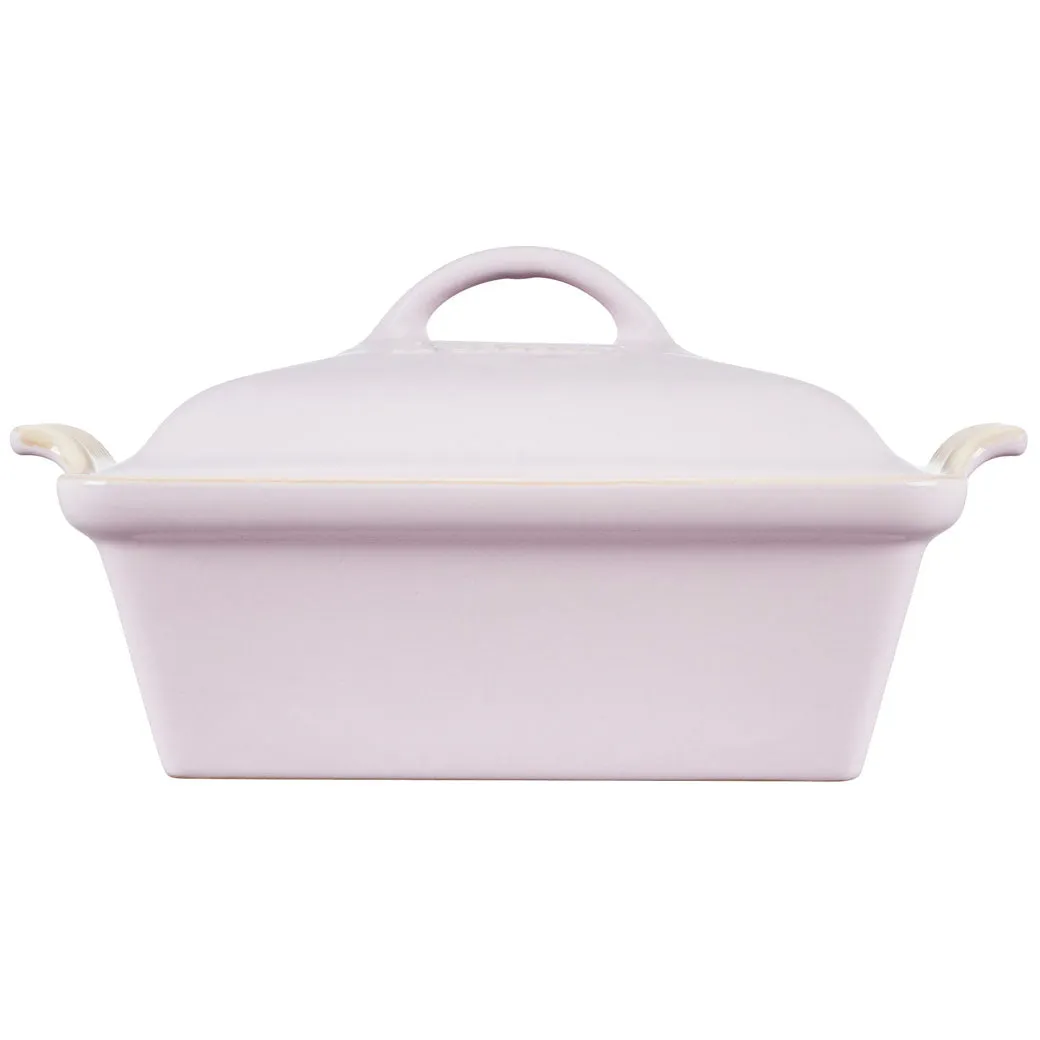 Le Creuset 2.5 qt (9-Inch) Stoneware Heritage Covered Square Casserole