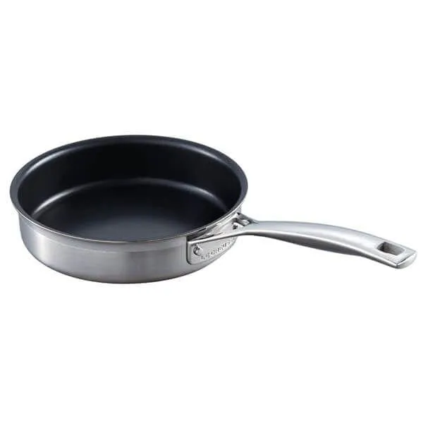 Le Creuset 3-ply Stainless Steel Sauté Pan 20cm without Lid