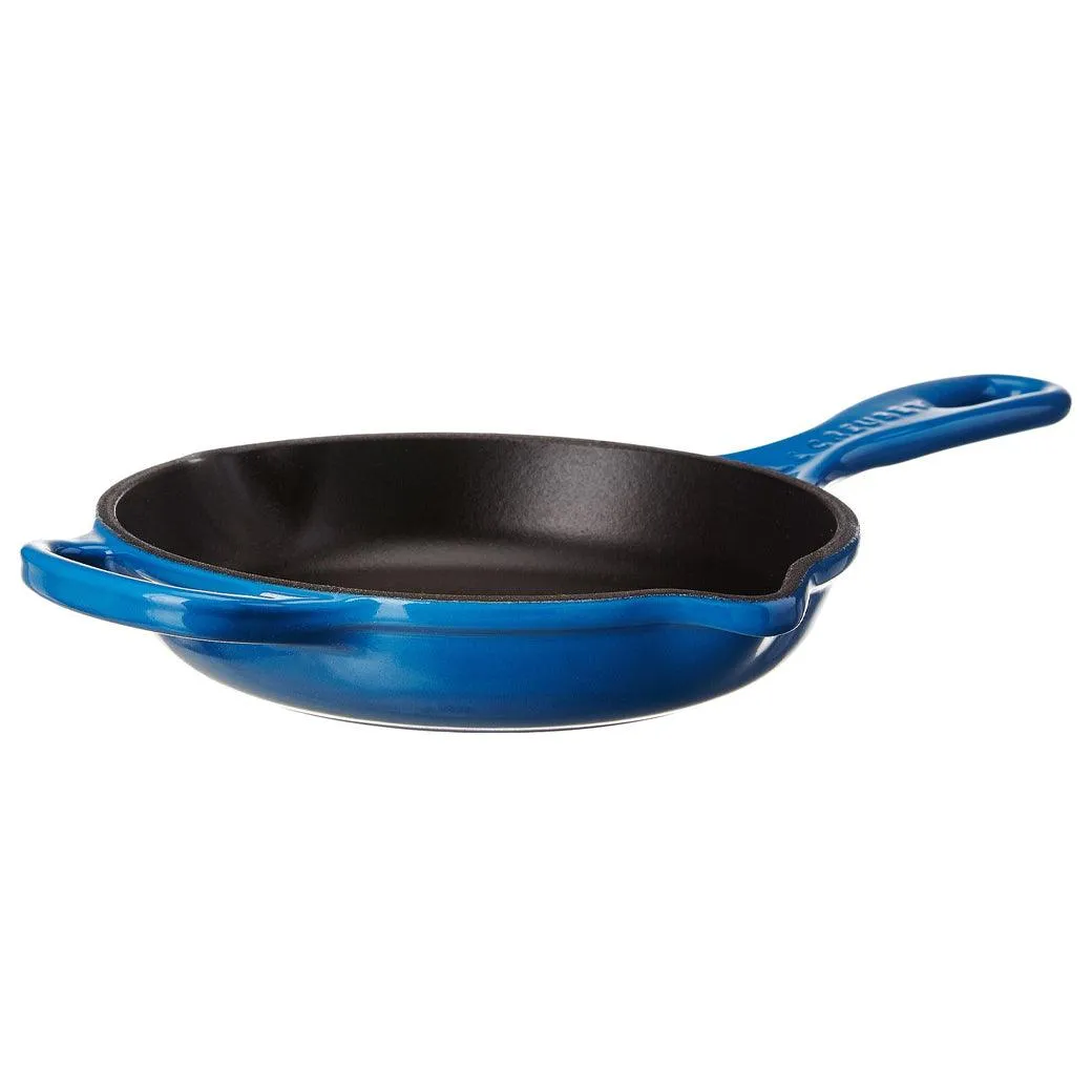 Le Creuset 6.33'' Enameled Cast Iron Signature Iron Handle Skillet