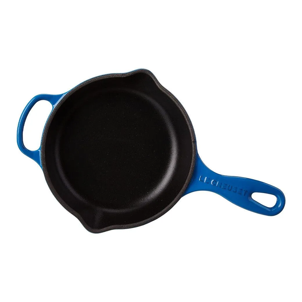 Le Creuset 6.33'' Enameled Cast Iron Signature Iron Handle Skillet