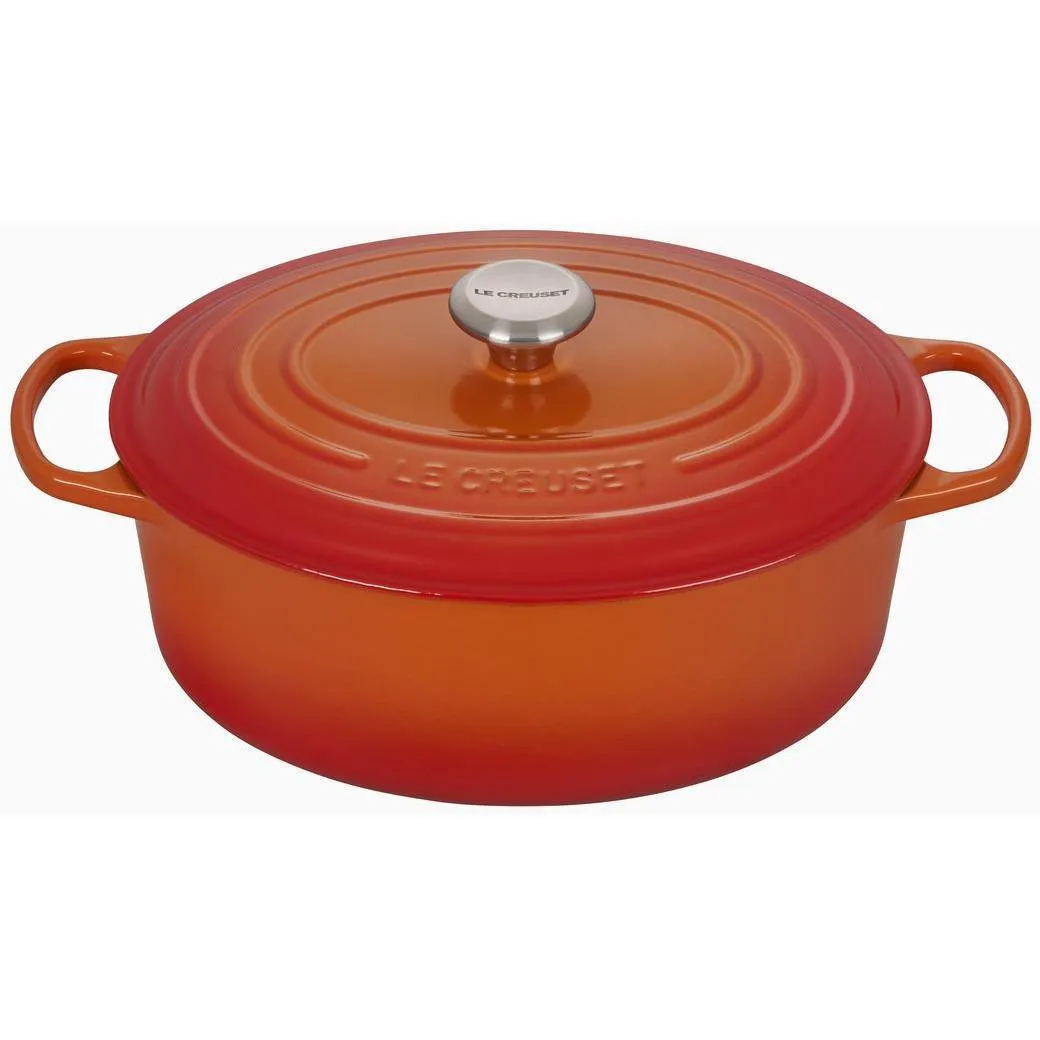 Le Creuset 6.75 Qt. Enameled Cast Iron Signature Oval Dutch Oven