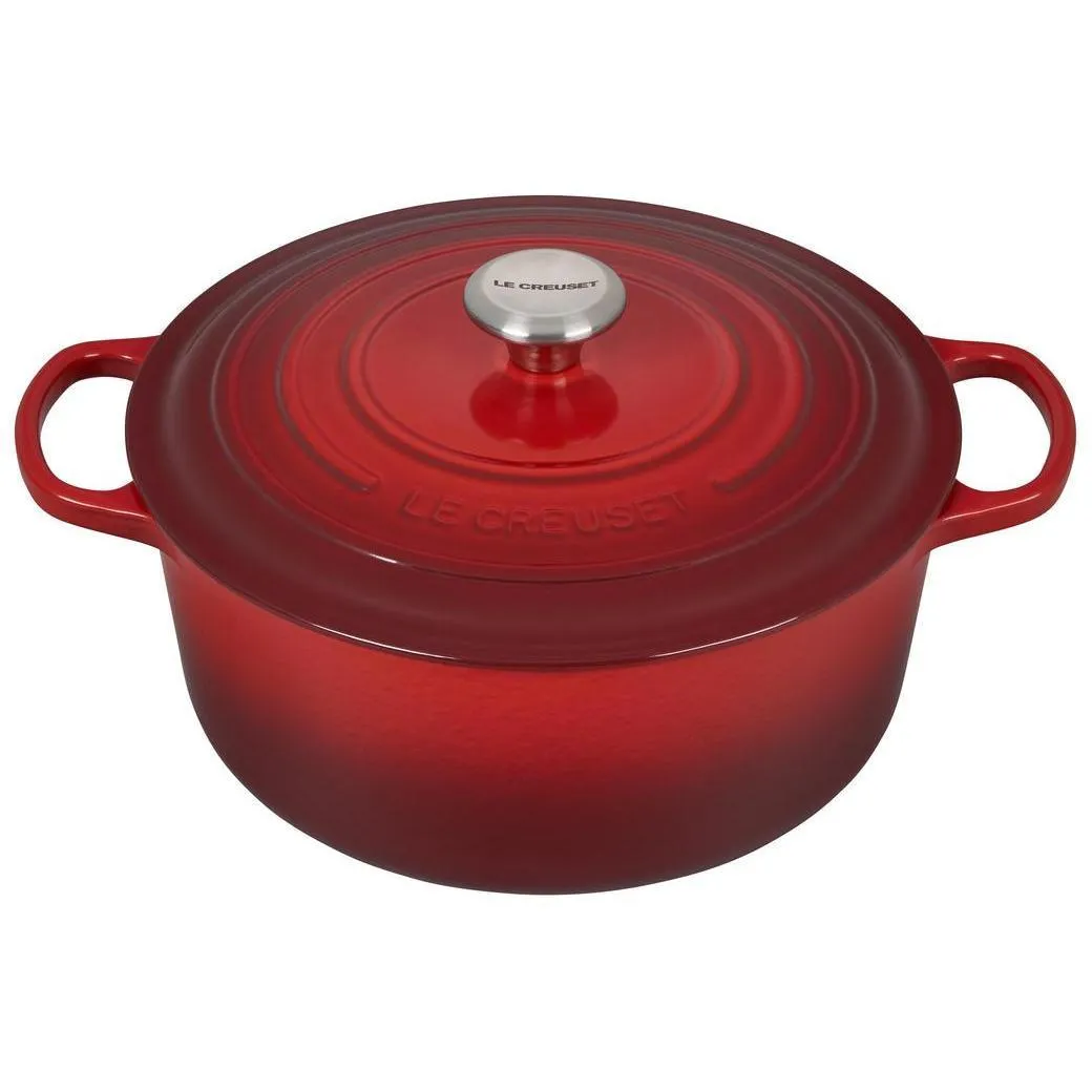 Le Creuset 7.25 qt Enameled Cast Iron Signature Round Dutch Oven