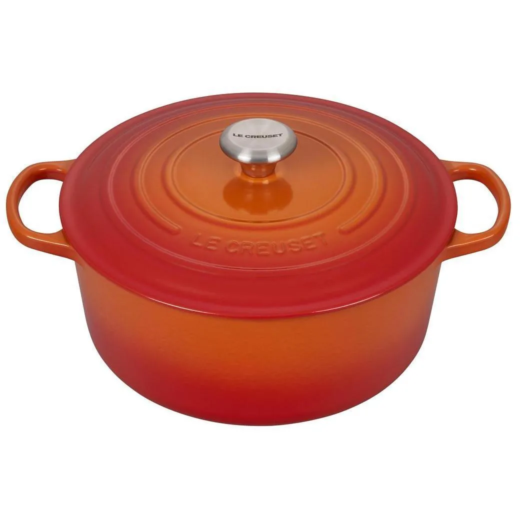 Le Creuset 7.25 qt Enameled Cast Iron Signature Round Dutch Oven