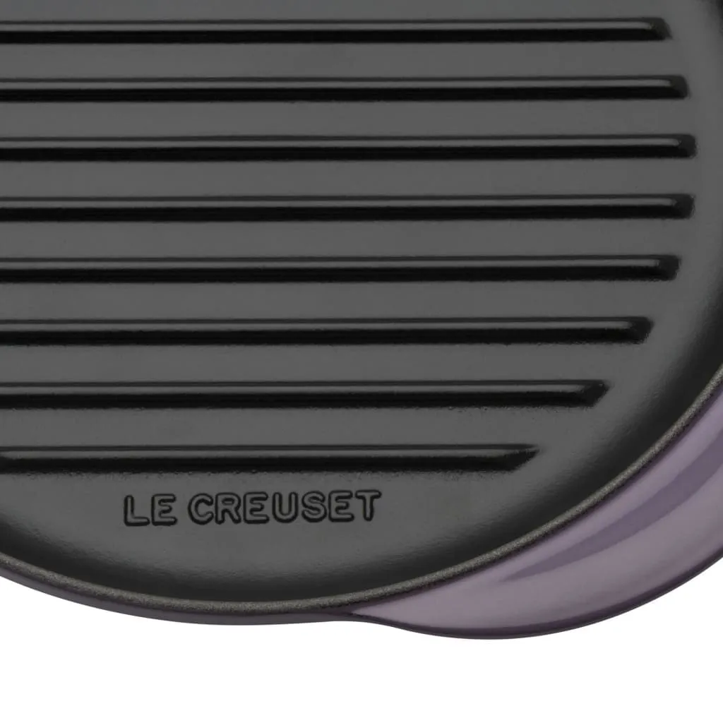 Le Creuset Classic Cast Iron Round Grill 25cm Ultra Violet