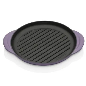 Le Creuset Classic Cast Iron Round Grill 25cm Ultra Violet